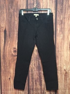 Banana Republic Black Sloan Fit Cropped/ankle Jeans Size 4